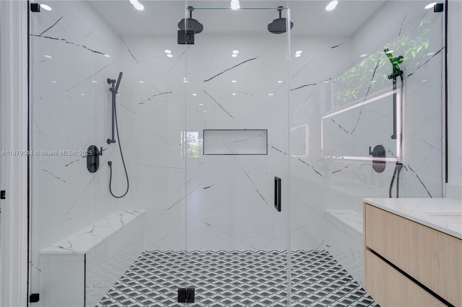 Furnished interior view inside a new home in , Miami (Image 16). Furnished interior view inside a new home in , Miami (Image 16).