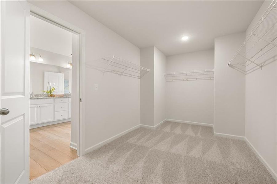 Spacious, unfurnished interior of a new home in Alcovy Village, Lawrenceville (Image 81).