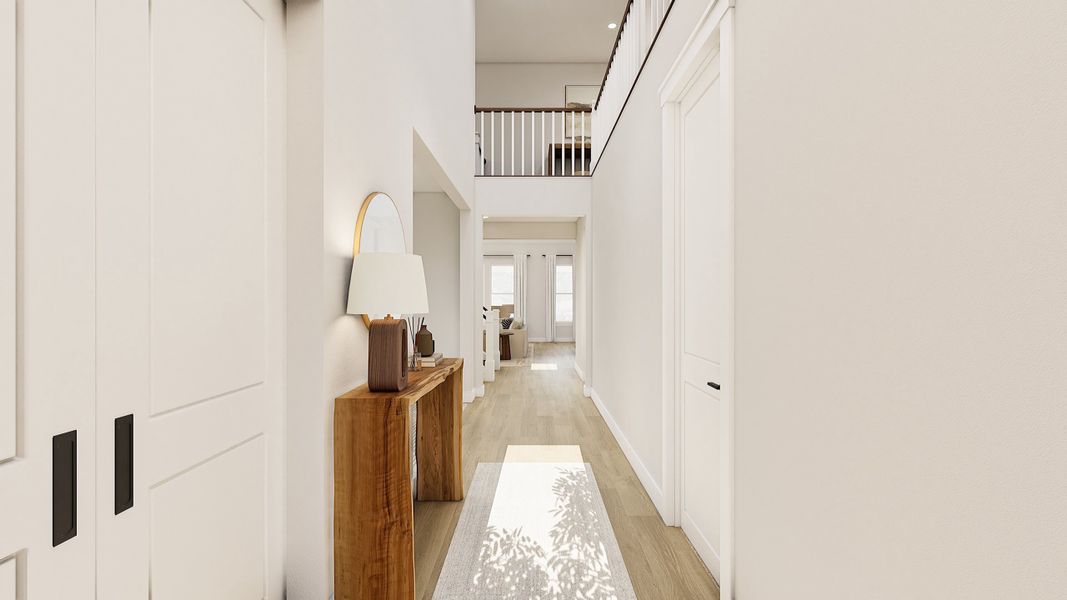 Representative furnished interior of a home built from the Stirling by K. Hovnanian® Homes in Monterra, Rockwall (Image 29).
