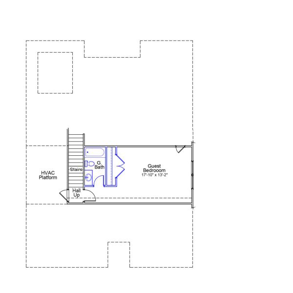 2D floor plan layout of this home in Grand Park, Leland, NC (Image 4).
