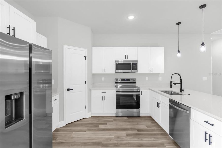 Furnished interior view inside a new home in , Ocala (Image 6).