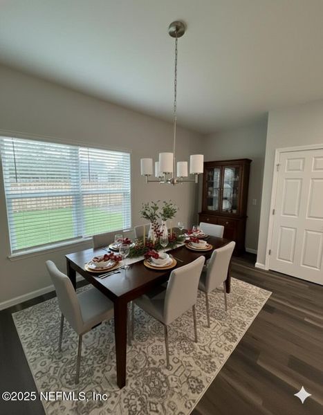 Furnished interior view inside a new home in , Jacksonville (Image 26).