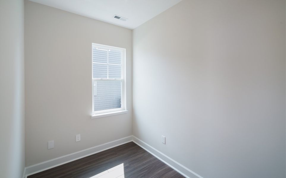 Representative unfurnished interior of a home built from the The Harrison by Cothran Homes in Holly Ridge, Greenville (Image 37). Representative unfurnished interior of a home built from the The Harrison by Cothran Homes in Holly Ridge, Greenville (Image 37).