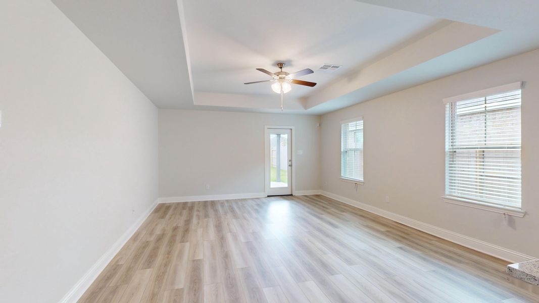 Spacious, unfurnished interior of a new home in Cypress Green, Hockley (Image 22). Spacious, unfurnished interior of a new home in Cypress Green, Hockley (Image 22).