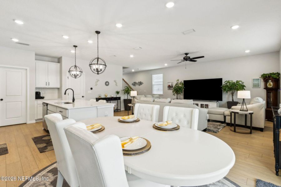 Furnished interior view inside a new home in , Fernandina Beach (Image 9).