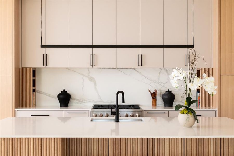 Furnished interior view inside a new home in , Dallas (Image 28).