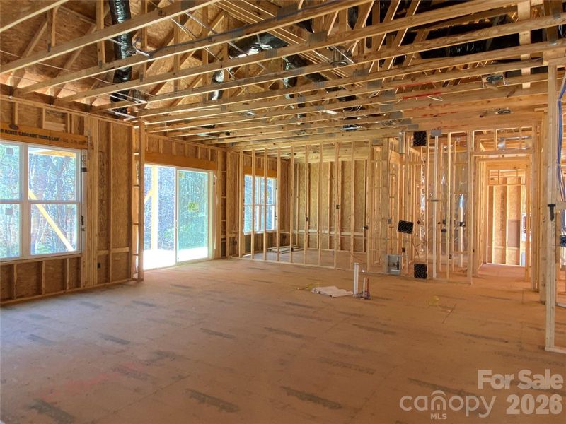 In-progress construction of a new home in , Troutman, NC (Image 16). In-progress construction of a new home in , Troutman, NC (Image 16).