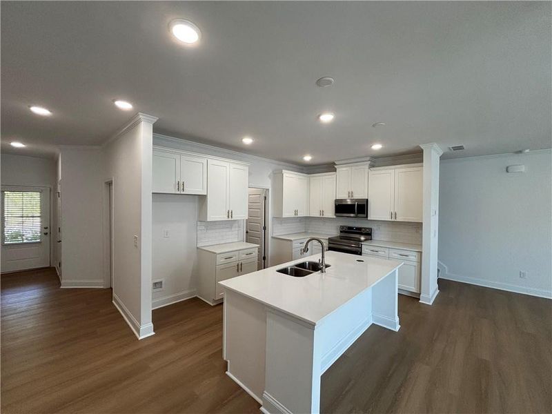 Furnished interior view inside a new home in Porter Reserve, Decatur (Image 4).