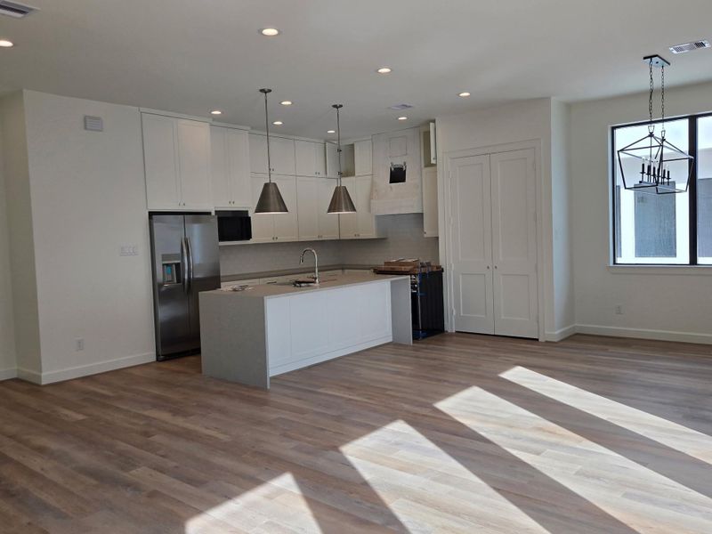 Furnished interior view inside a new home in , Houston (Image 7).