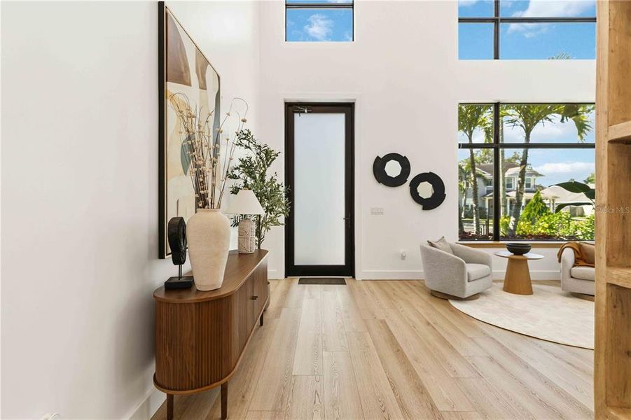 Furnished interior view inside a new home in , Tampa (Image 40).