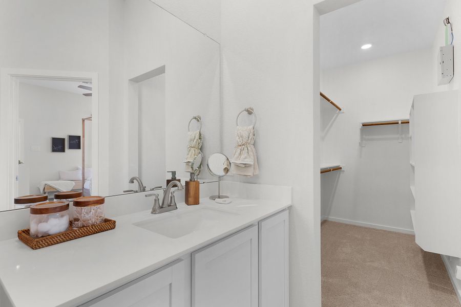 Furnished interior view inside a new home in Briarwood, Elgin (Image 8).