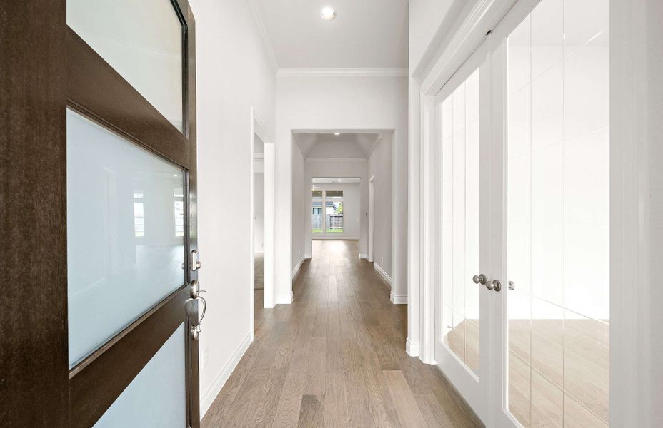Representative unfurnished interior of a home built from the 3326AU by Ravenna Homes in Audubon 60′, Magnolia (Image 18).