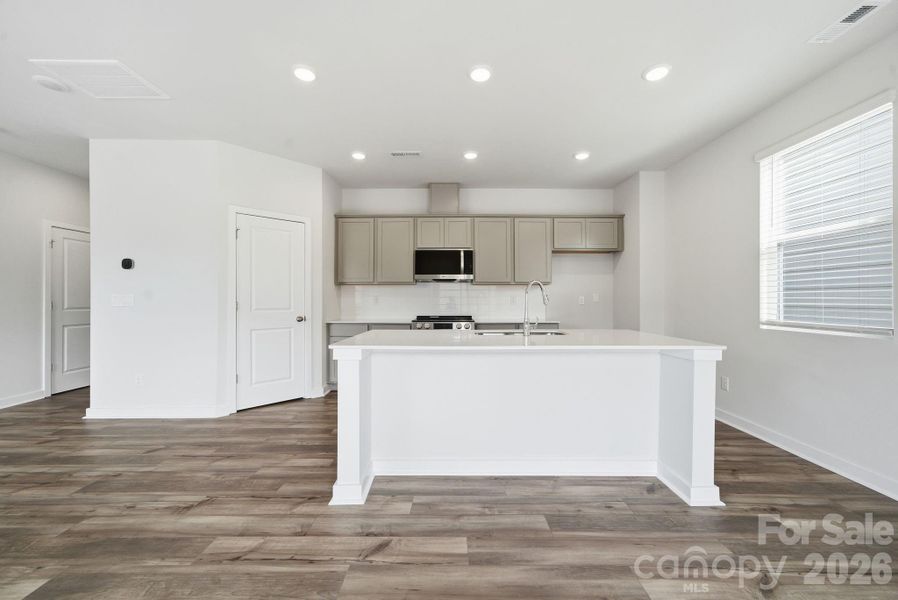 Furnished interior view inside a new home in The Meadows at Asbury Ridge, York (Image 16).