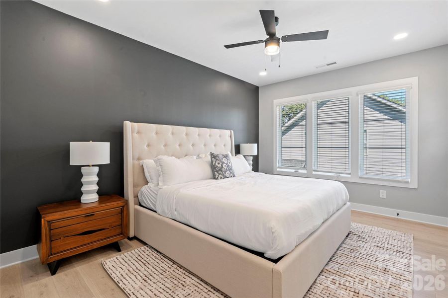 Furnished interior view inside a new home in , Charlotte (Image 25).