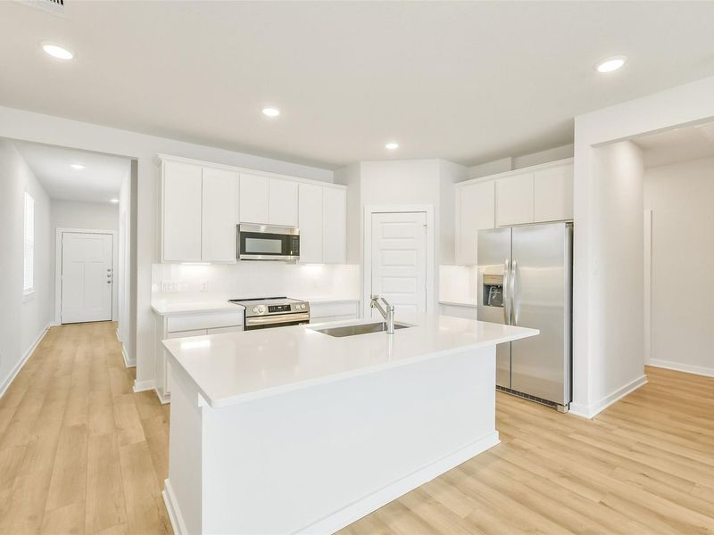 Furnished interior view inside a new home in Liberty Estates, Cleveland (Image 7). Furnished interior view inside a new home in Liberty Estates, Cleveland (Image 7).