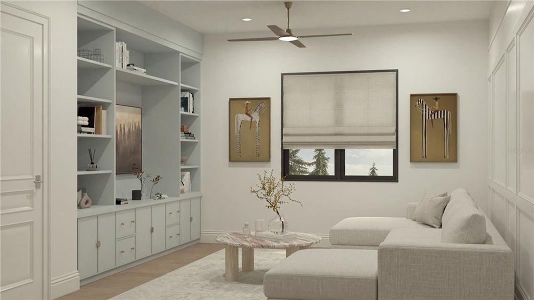Furnished interior view inside a new home in Briley Farm, Oakland (Image 27). Furnished interior view inside a new home in Briley Farm, Oakland (Image 27).