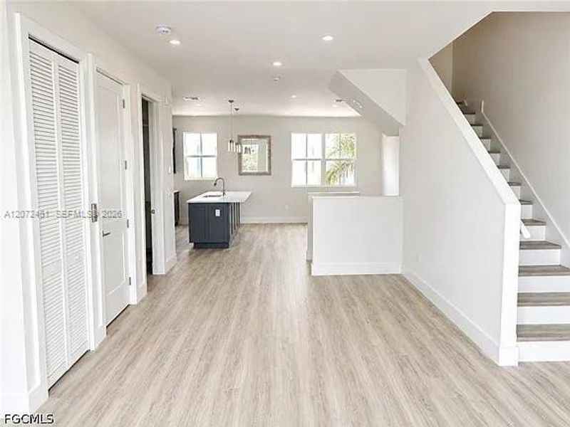 Spacious, unfurnished interior of a new home in , Cape Coral (Image 12). Spacious, unfurnished interior of a new home in , Cape Coral (Image 12).