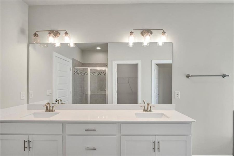 Furnished interior view inside a new home in Tuscany Hills, Douglasville (Image 13).
