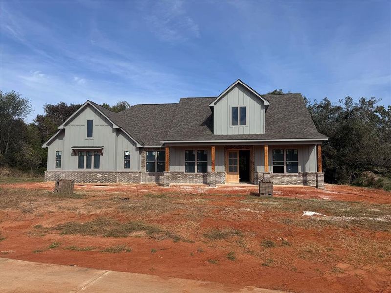 In-progress construction of a new home in , Lindale, TX (Image 3).