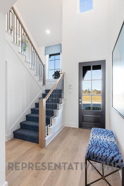 Furnished interior view inside a new home in Pomona: 40ft. lots, Manvel (Image 26). Furnished interior view inside a new home in Pomona: 40ft. lots, Manvel (Image 26).