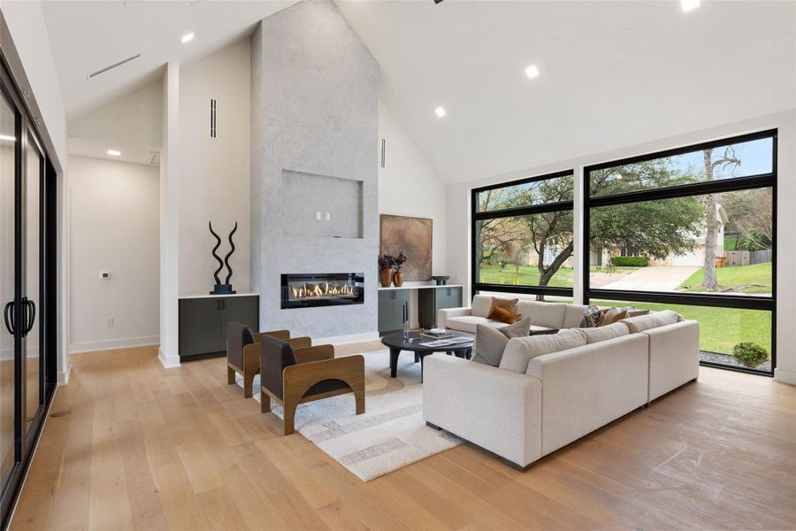 Furnished interior view inside a new home in , Austin (Image 34).