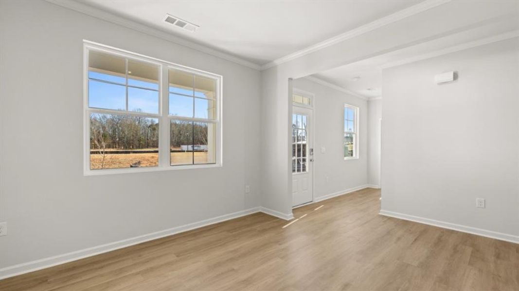 Spacious, unfurnished interior of a new home in Braselton Village, Braselton (Image 16). Spacious, unfurnished interior of a new home in Braselton Village, Braselton (Image 16).