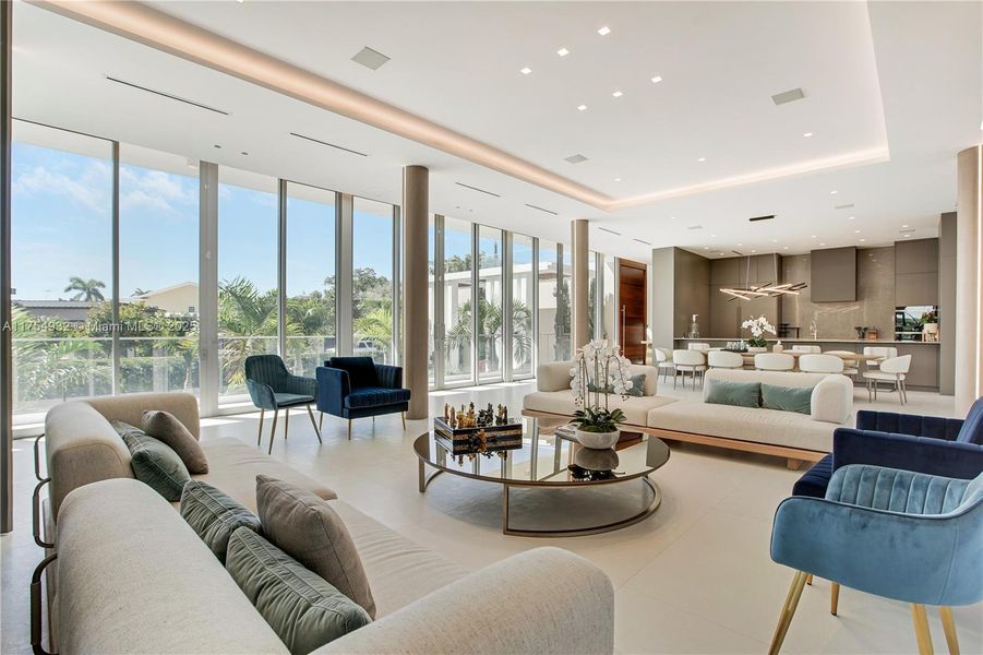Furnished interior view inside a new home in , North Miami (Image 8). Furnished interior view inside a new home in , North Miami (Image 8).
