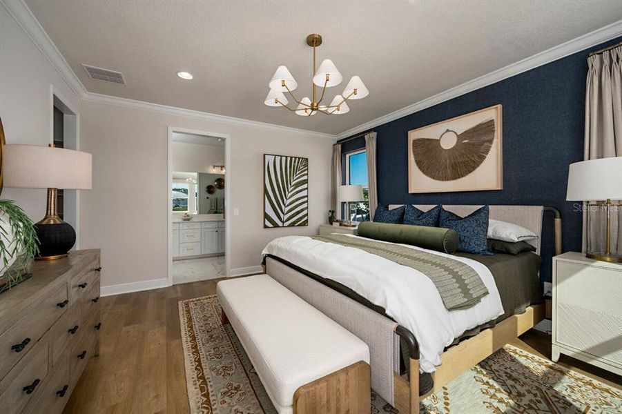 Furnished interior view inside a new home in Cassata Lakes, Nokomis (Image 7). Furnished interior view inside a new home in Cassata Lakes, Nokomis (Image 7).