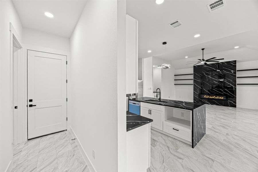 Furnished interior view inside a new home in , Dayton (Image 16).