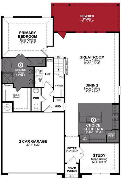 Beazer Homes Verandah Berkshire plan