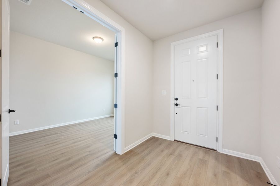 Representative unfurnished interior of a home built from the Carolina by Ashton Woods in The Estates at La Cima, San Marcos (Image 21). Representative unfurnished interior of a home built from the Carolina by Ashton Woods in The Estates at La Cima, San Marcos (Image 21).
