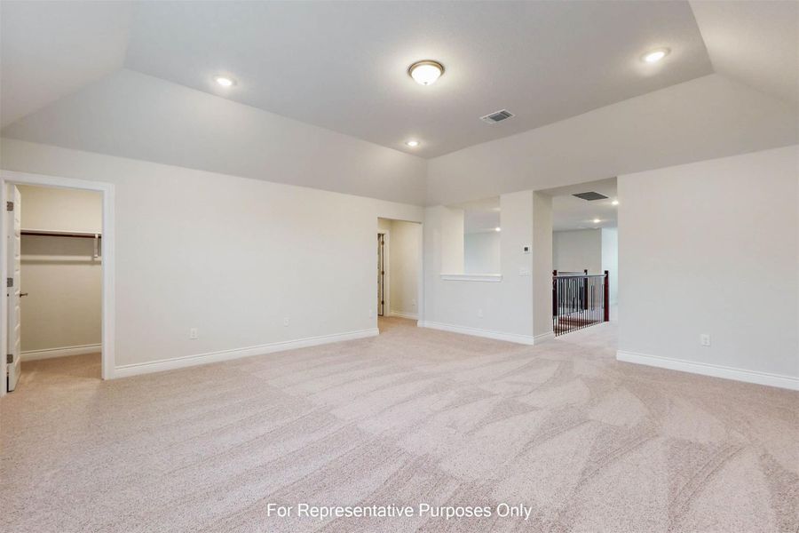 Spacious, unfurnished interior of a new home in Barksdale, Leander (Image 11).