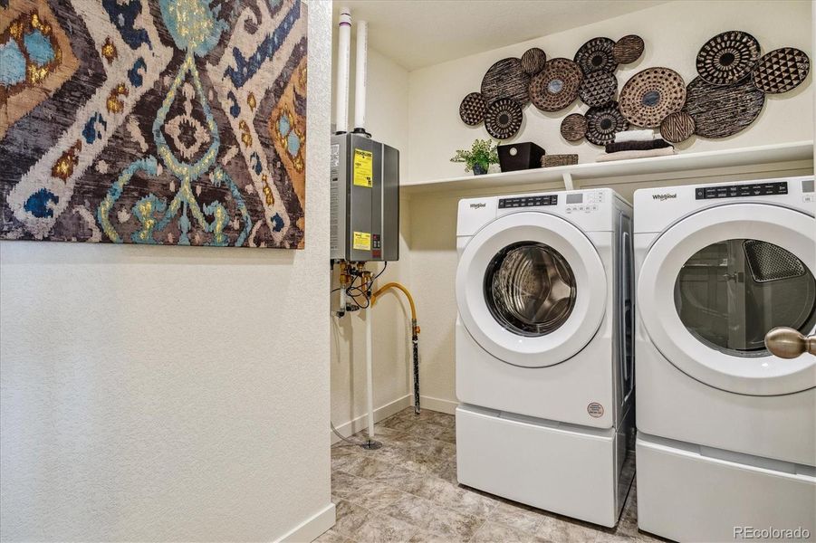 Furnished interior view inside a new home in Ridge at Johnstown, Johnstown (Image 13).