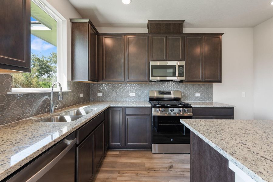 Furnished interior view inside a new home in , Brenham (Image 12).