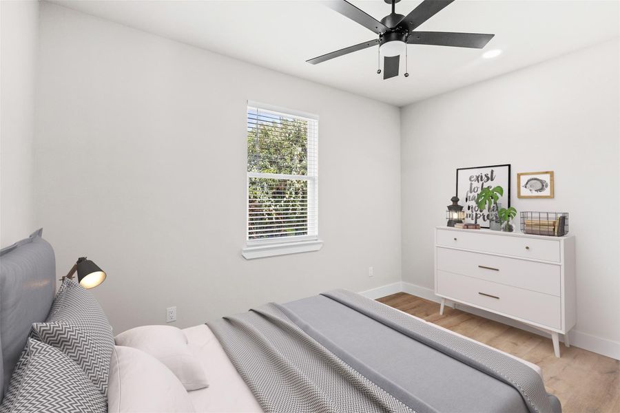 Furnished interior view inside a new home in , Brenham (Image 7).