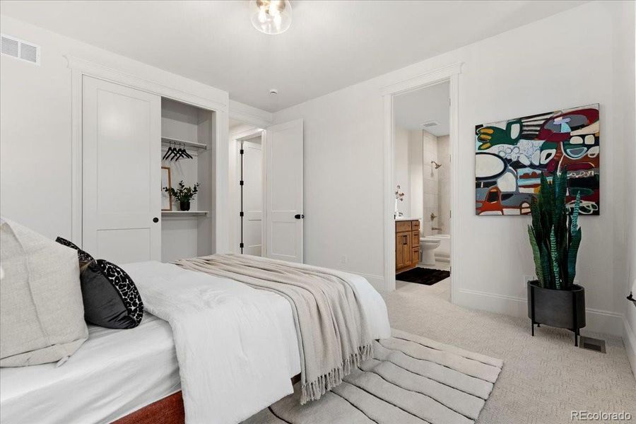 Furnished interior view inside a new home in , Berthoud (Image 28).