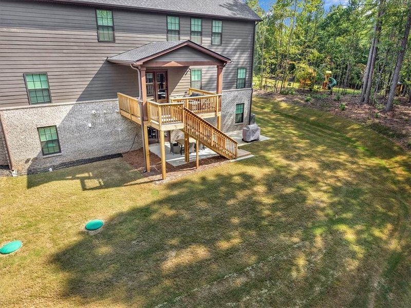 Exterior details and patio area of a home in , Fayetteville (Image 26).