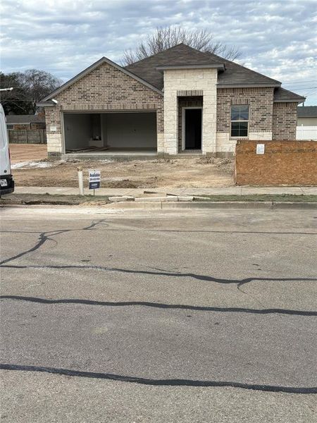 In-progress construction of a new home in Foxborough, Waco, TX (Image 25).