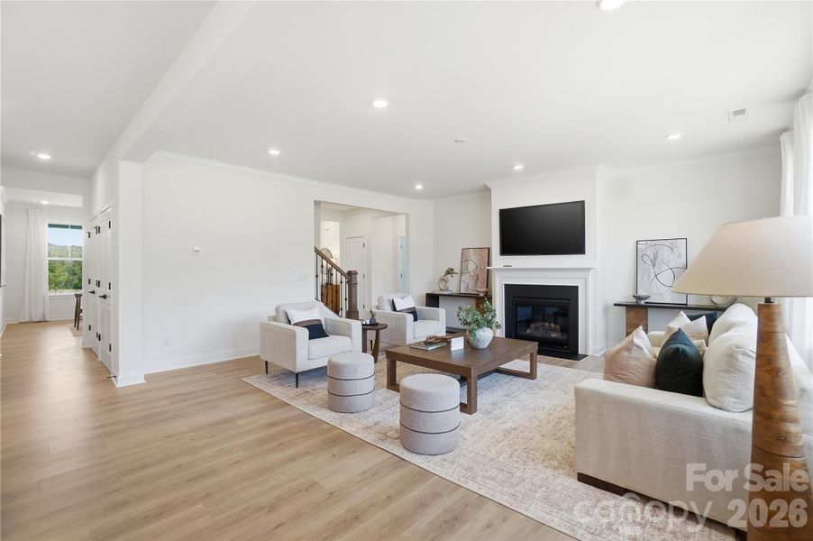 Furnished interior view inside a new home in Lancaster Hwy, Waxhaw (Image 35).