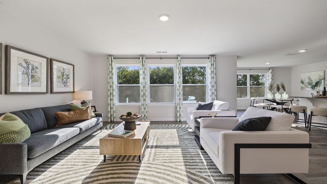 Furnished interior view inside a new home in Cedar Gap, Fountain Inn (Image 6).