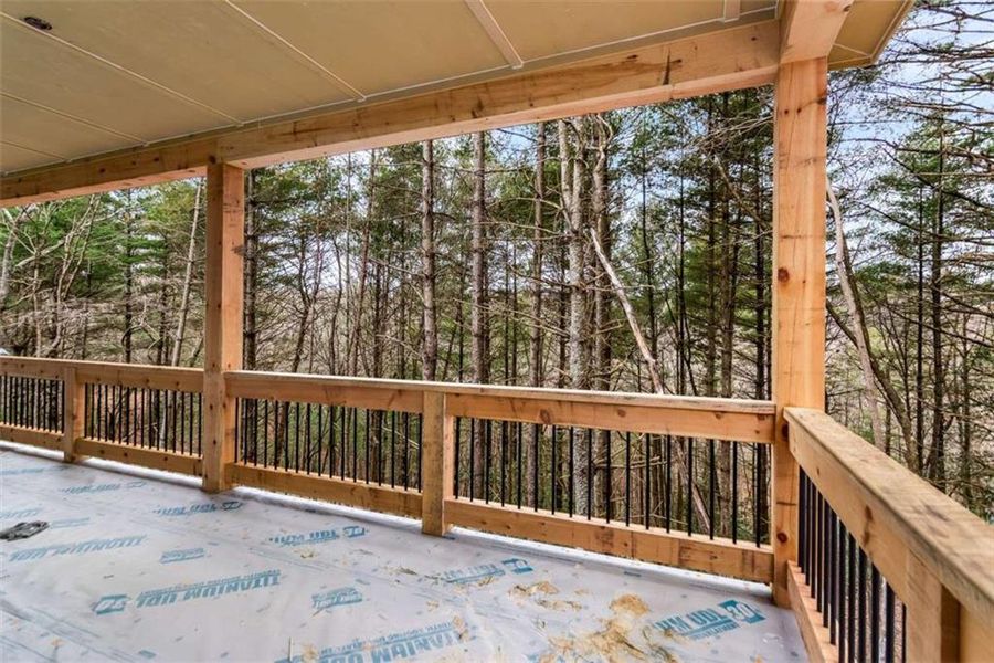 Exterior details and patio area of a home in , Ellijay (Image 3). Exterior details and patio area of a home in , Ellijay (Image 3).
