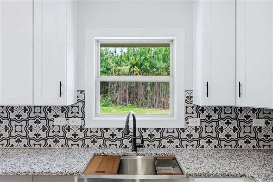 Close-up of interior finishes inside a home in , Stockbridge (Image 12).