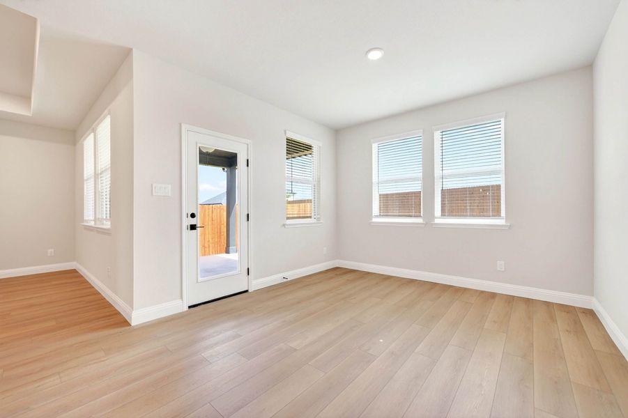 Representative unfurnished interior of a home built from the The Holly M by Davidson Homes LLC in Mercer Meadows, Royse City (Image 23).