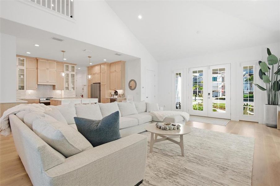 Furnished interior view inside a new home in , Palm Coast (Image 9). Furnished interior view inside a new home in , Palm Coast (Image 9).