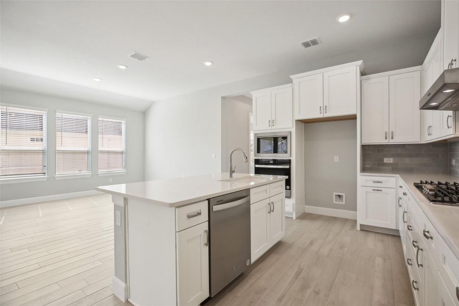Furnished interior view inside a new home in , San Marcos (Image 9).