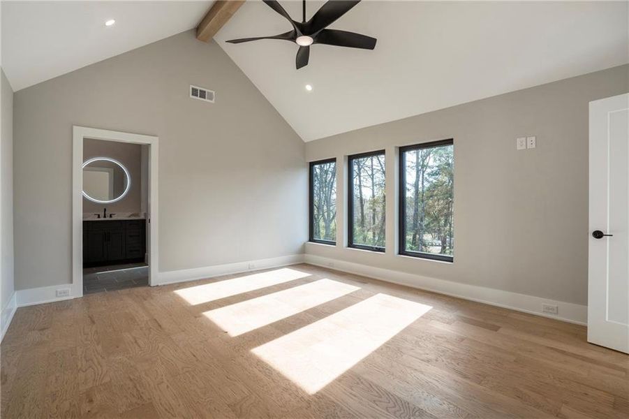 Spacious, unfurnished interior of a new home in Aster, Roswell (Image 36).