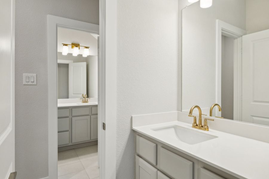 Furnished interior view inside a new home in Painted Tree Lakeside, McKinney (Image 12).