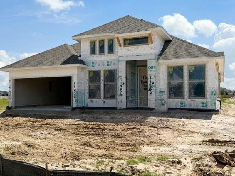 In-progress construction of a new home in Bridgeland, Cypress, TX (Image 5). In-progress construction of a new home in Bridgeland, Cypress, TX (Image 5).