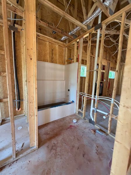 In-progress construction of a new home in Perkins Place, Hogansville, GA (Image 3).