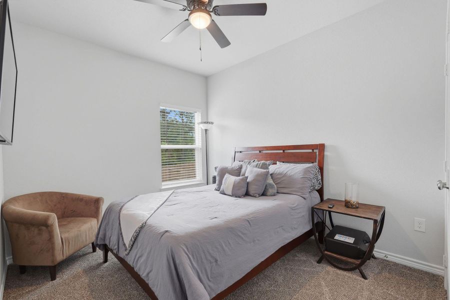 Furnished interior view inside a new home in Arrowhead Lakes, Willis (Image 15).